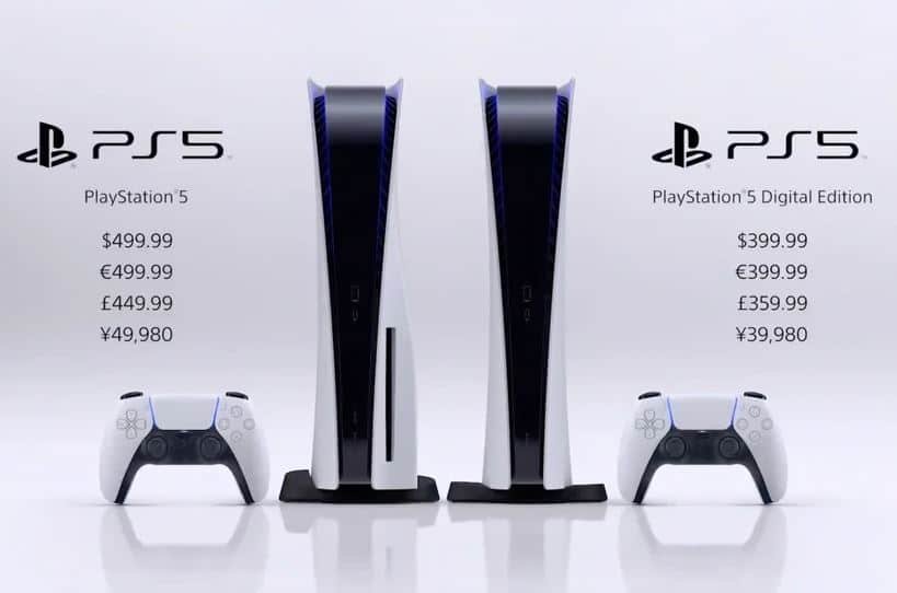 PlayStation 5 prices
