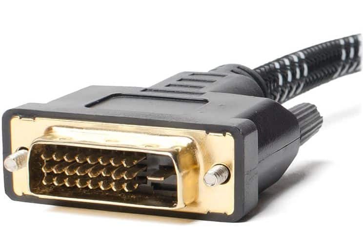 DVI video connectors