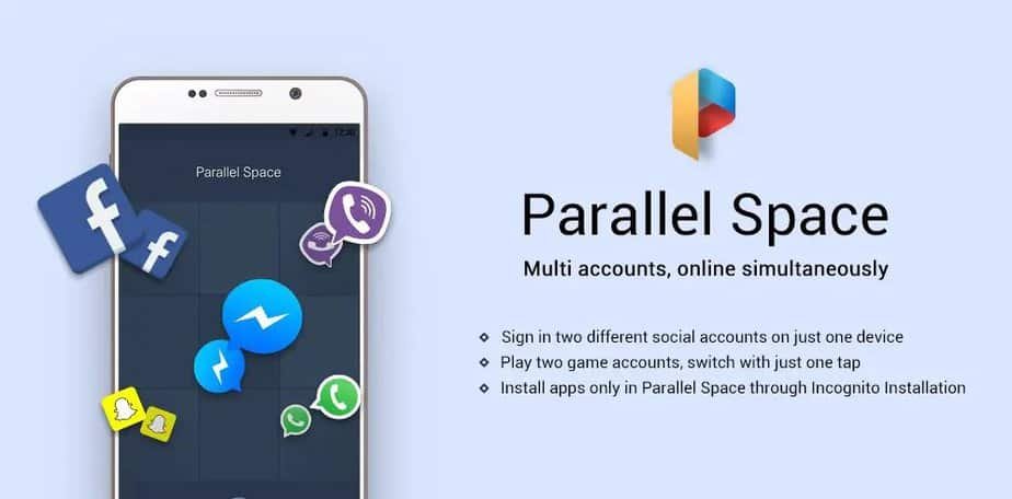parallel space Android