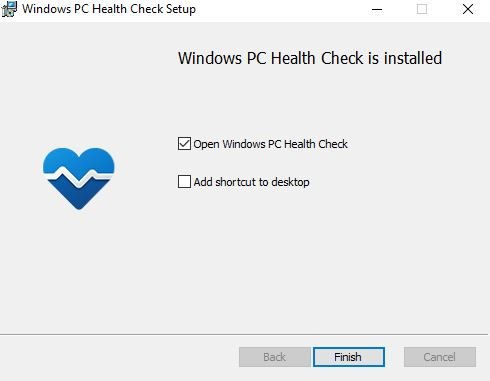 WindowsPCHealthChecksetup