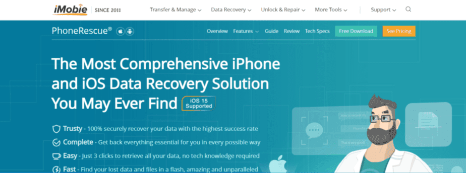recover iCloud backup with phonerescue