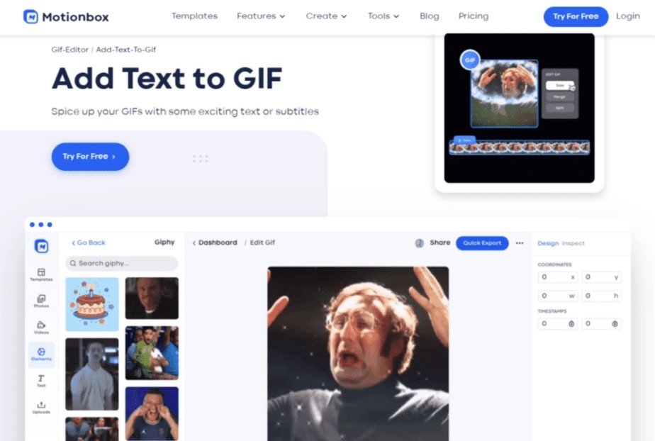 add text to a GIF