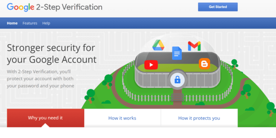Turn on Gmail 2-step verification