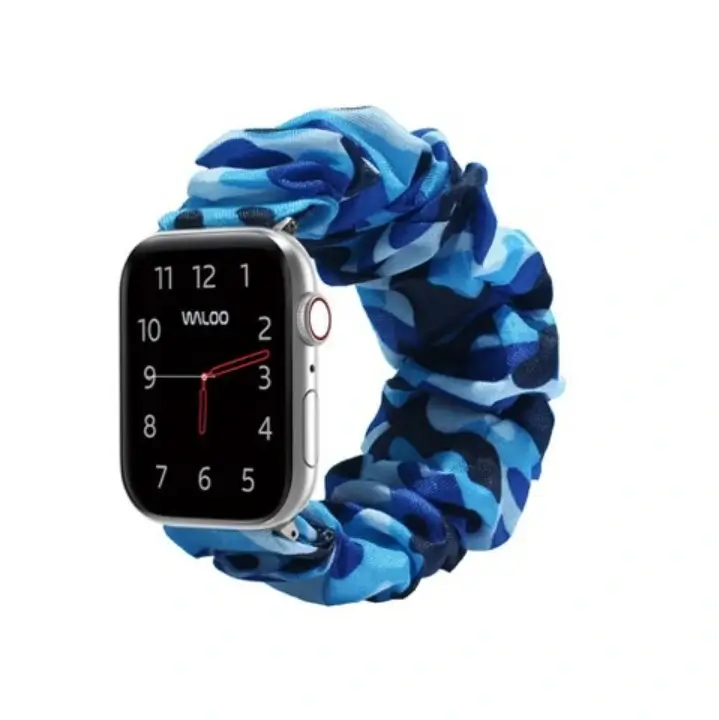 how to make a scrunchie Apple Watch band