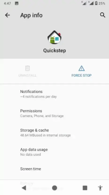 what is quickstep app?